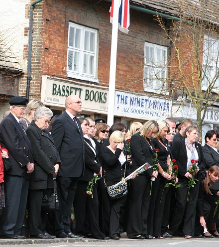 Repatriation Wootton Bassett 09 April 2010